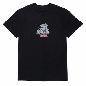 Office Equipment Top Heavy Dogfood T-Shirt - Black Travel Bags