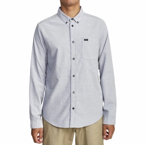 Office Software RVCA Thatll Do Stretch Long Sleeve Woven Shirt - Pavement Tech Accessories