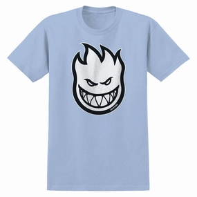 Online Shopping Spitfire Toddler Bighead Fill T-Shirt - Light Blue/White/Black Print Cleaning Supplies