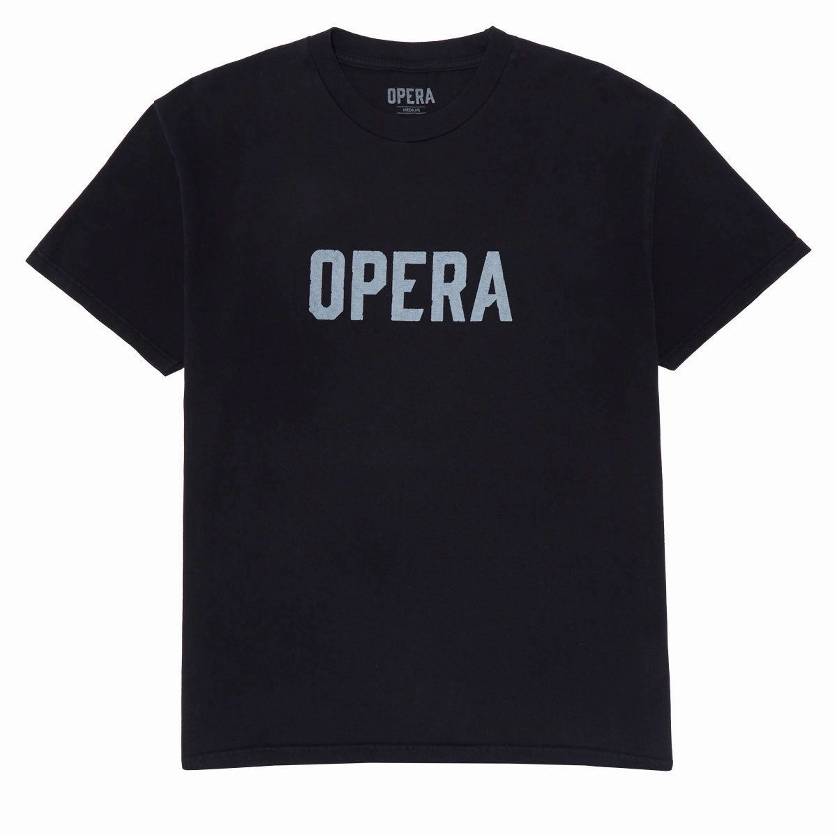 Opera Font T-Shirt - Black Bedding Hair Extensions