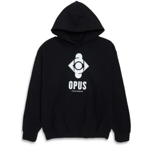 Opus Icon Vert Hoodie - Black/White Jerseys Vegan