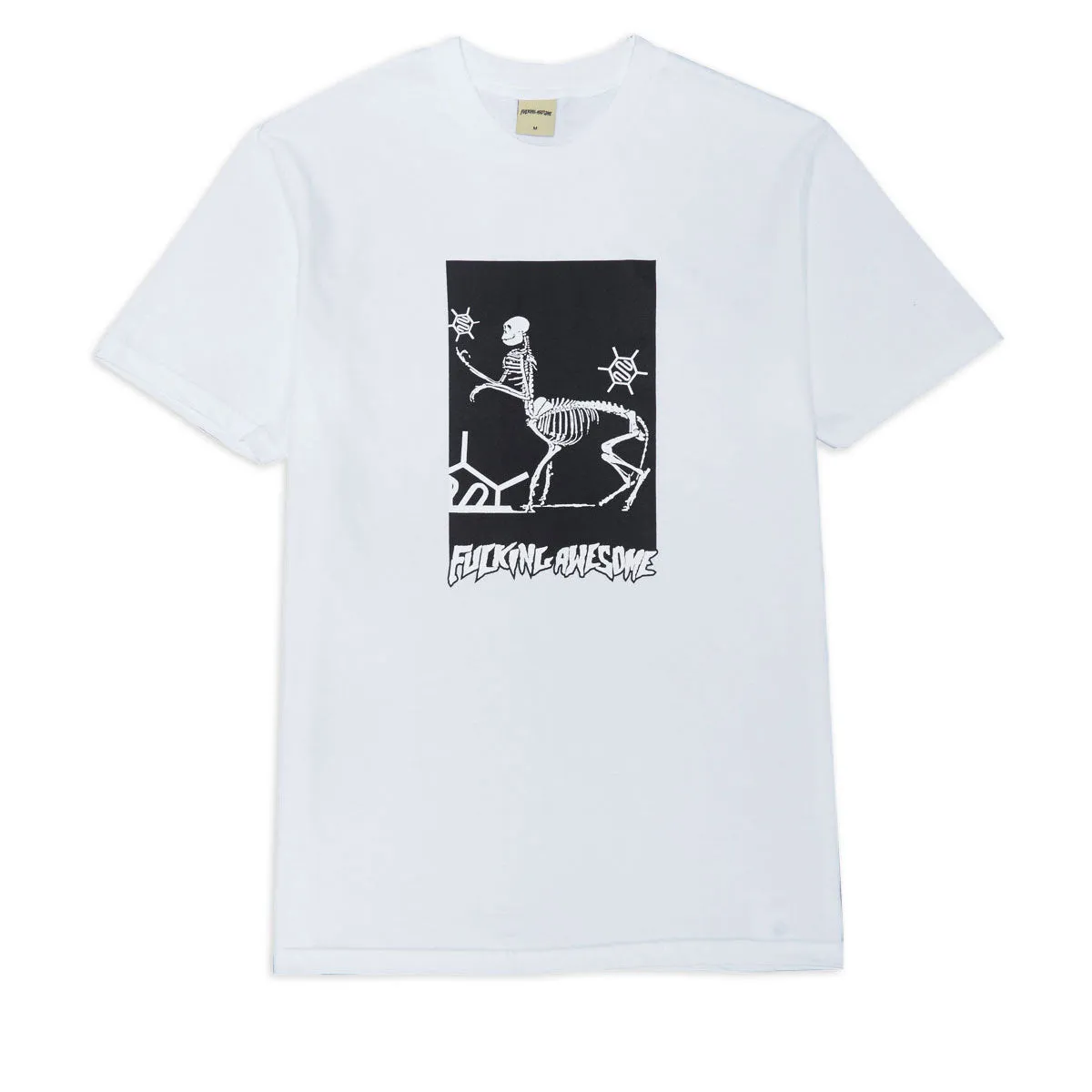 Organic Food Fucking Awesome Centaur T-Shirt - White Swimwear