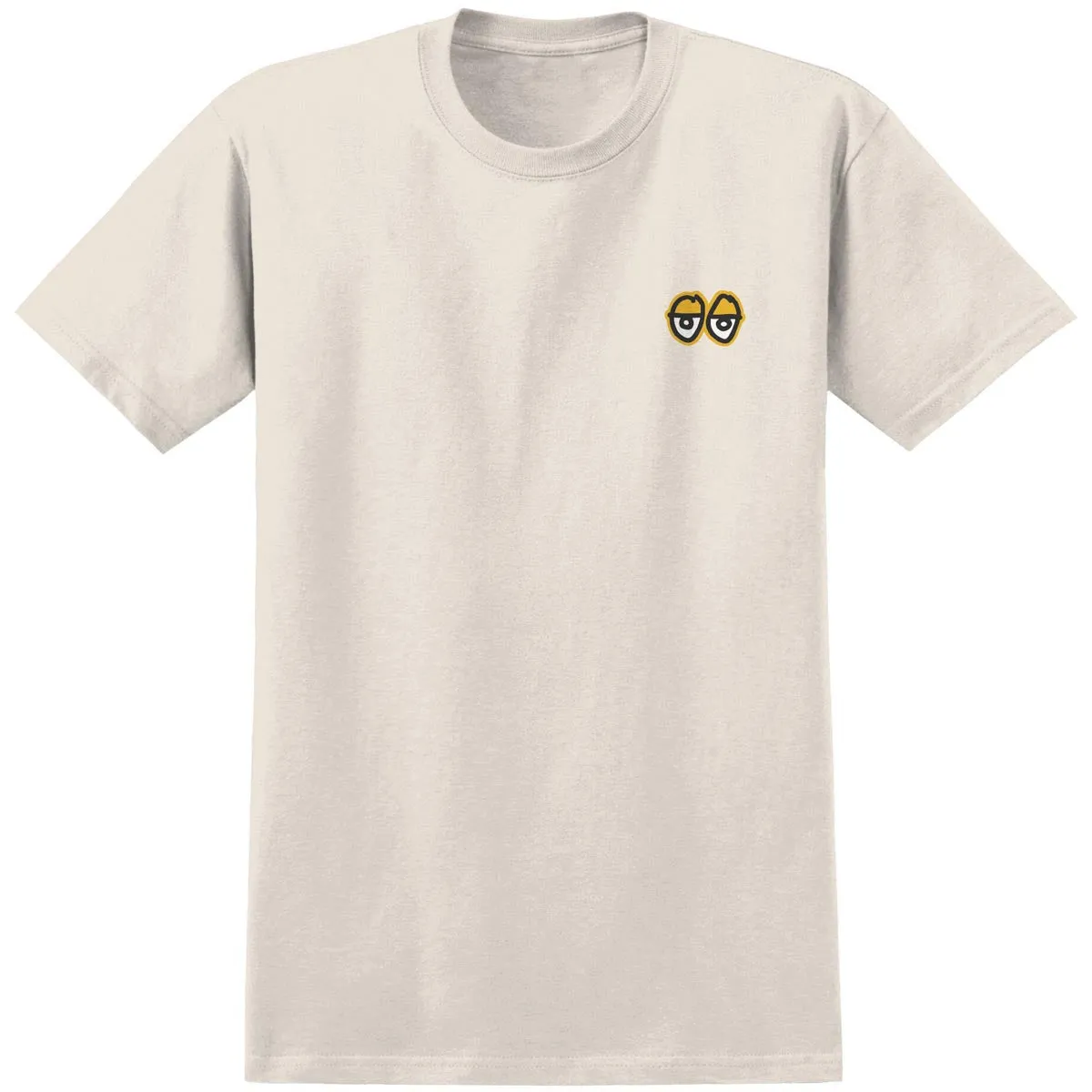 Organic Food Krooked Strait Eyes T-Shirt - Cream/Gold/Black/White First Aid Kits