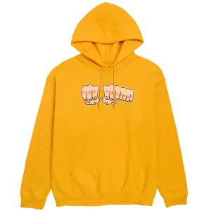 Organic Food Toy Machine Fists Hoodie - Gold Janitorial Supplies