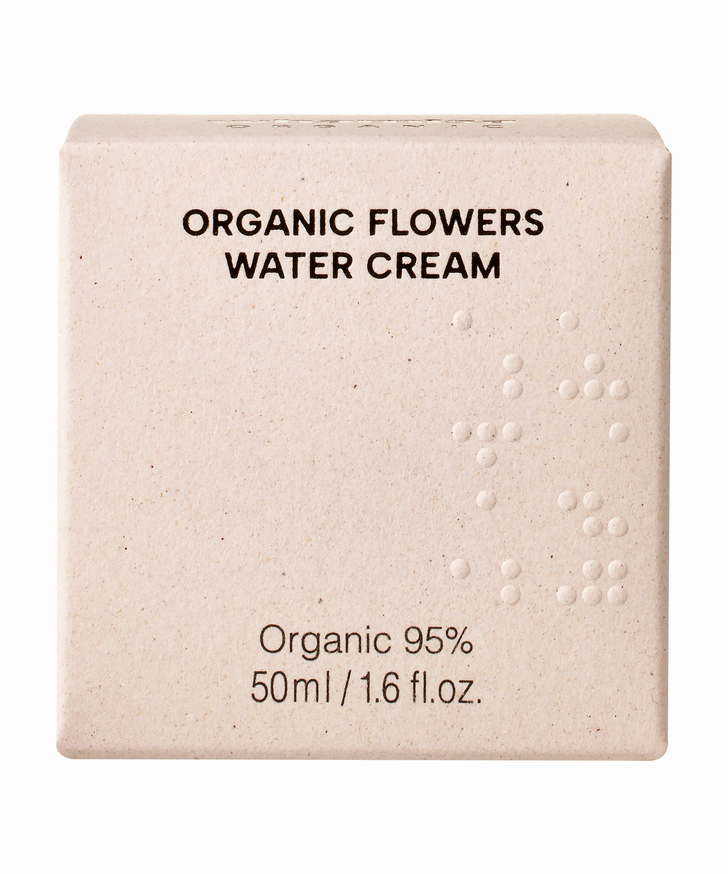 Organic flowers water cream, 50 ml