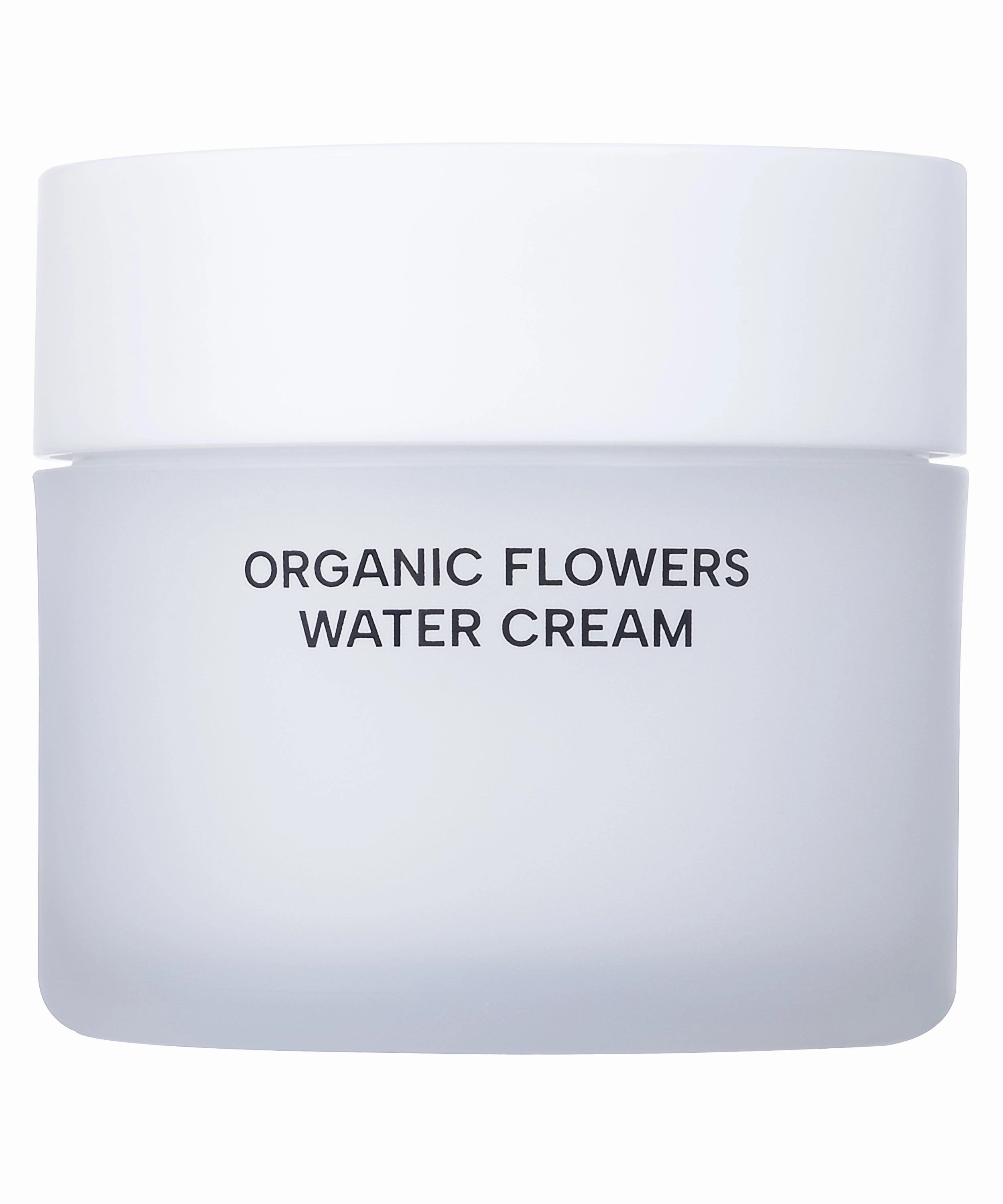 Organic flowers water cream, 50 ml