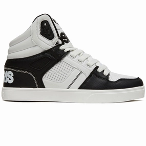 Osiris Clone Shoes - Black/White/Black CDs Consoles