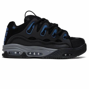 Osiris D3 2001 Shoes - Black/Grey/Blue Tape Fan Gear