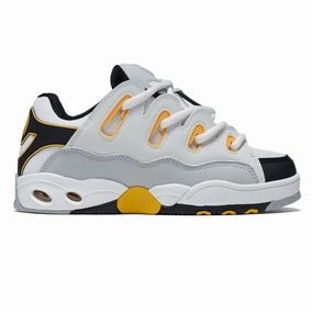 Osiris D3 OG Shoes - White/Grey/Yellow Sunglasses Decorations