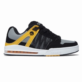 Osiris Pixel Shoes - Black/Charcoal/Yellow Invitations Conditioner