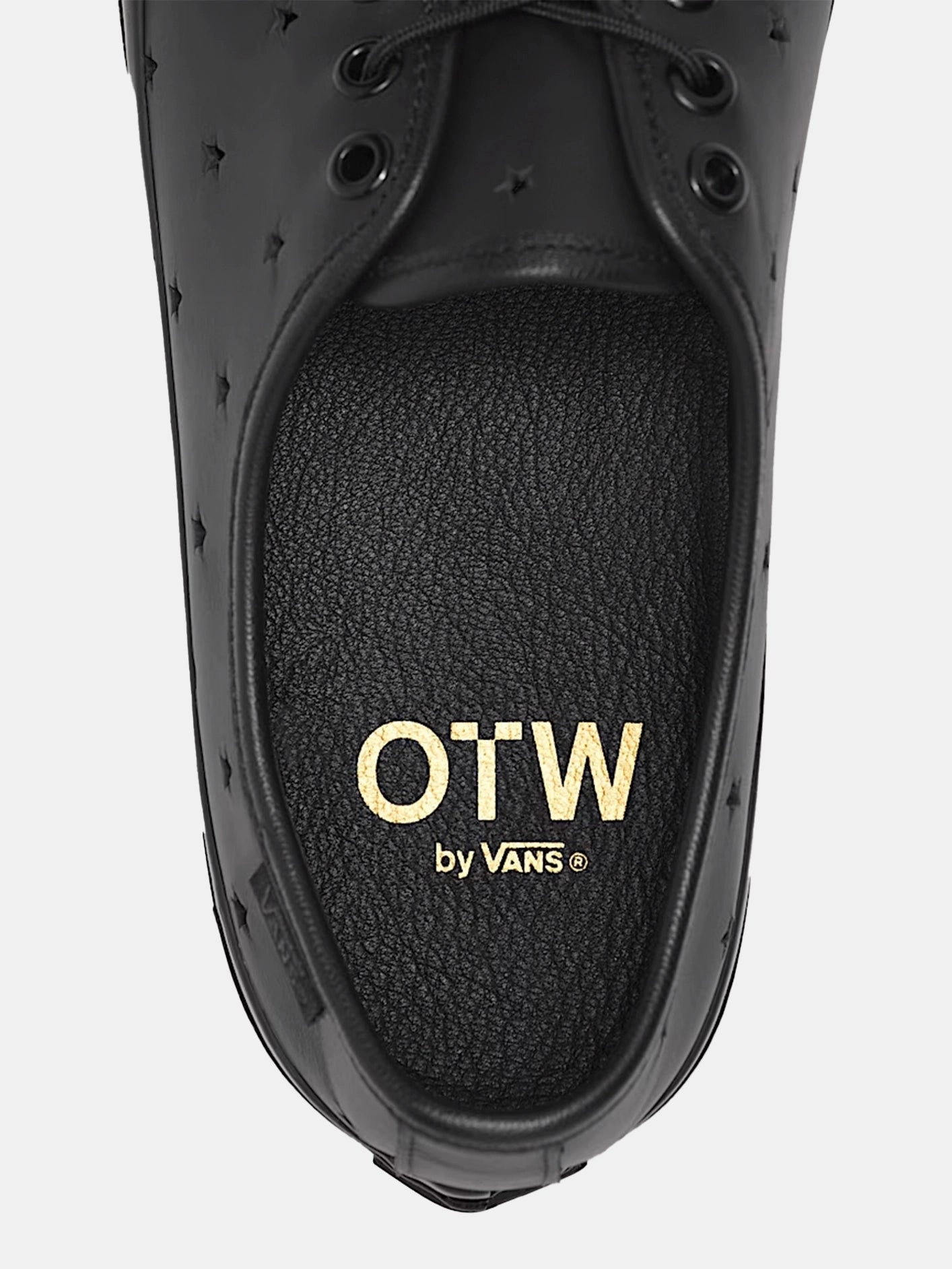 OTW Authentic One Piece Vibram "Leather Star Black" Soft Step Move Glide