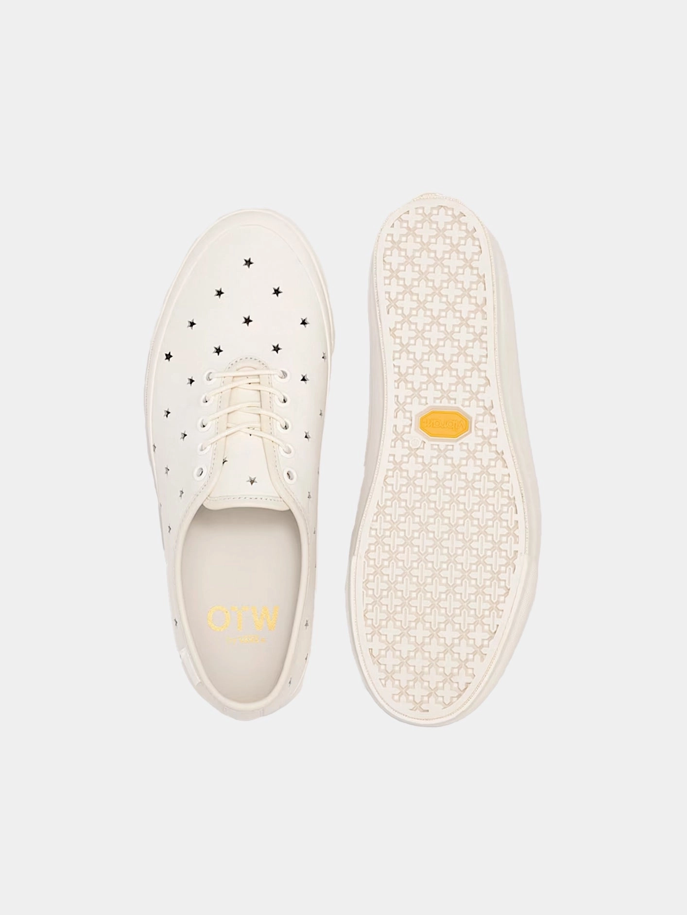 OTW Authentic One Piece Vibram "Leather Star Egret" Soft Leather