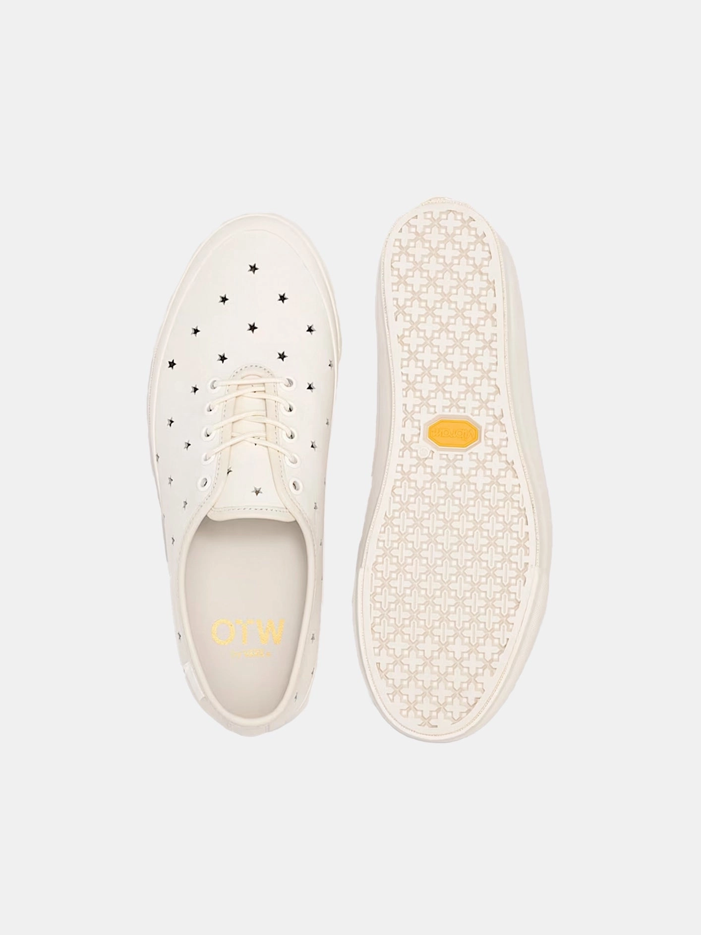 OTW Authentic One Piece Vibram "Leather Star Egret" Soft Leather