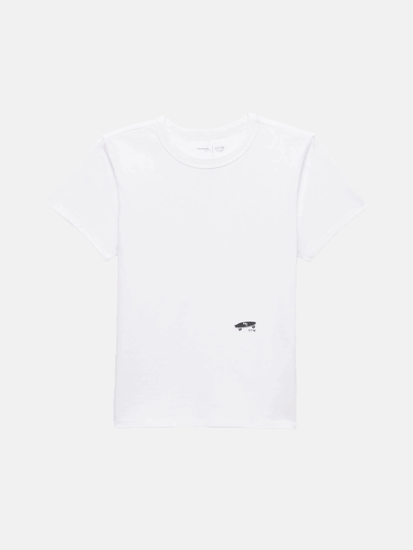 OTW Homme Girls Fitted SS Tee "White" Active Glide-In
