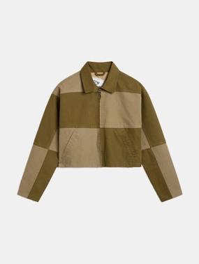 Evening Step Cliff Hike OTW Homme Girls Reversible Jacket "Dark Olive"