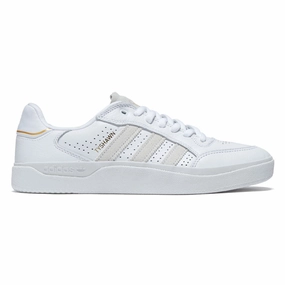 Outfit Ideas Adidas Tyshawn Low Shoes - Ftwr White/Ftwr White/Gold Metallic Razors