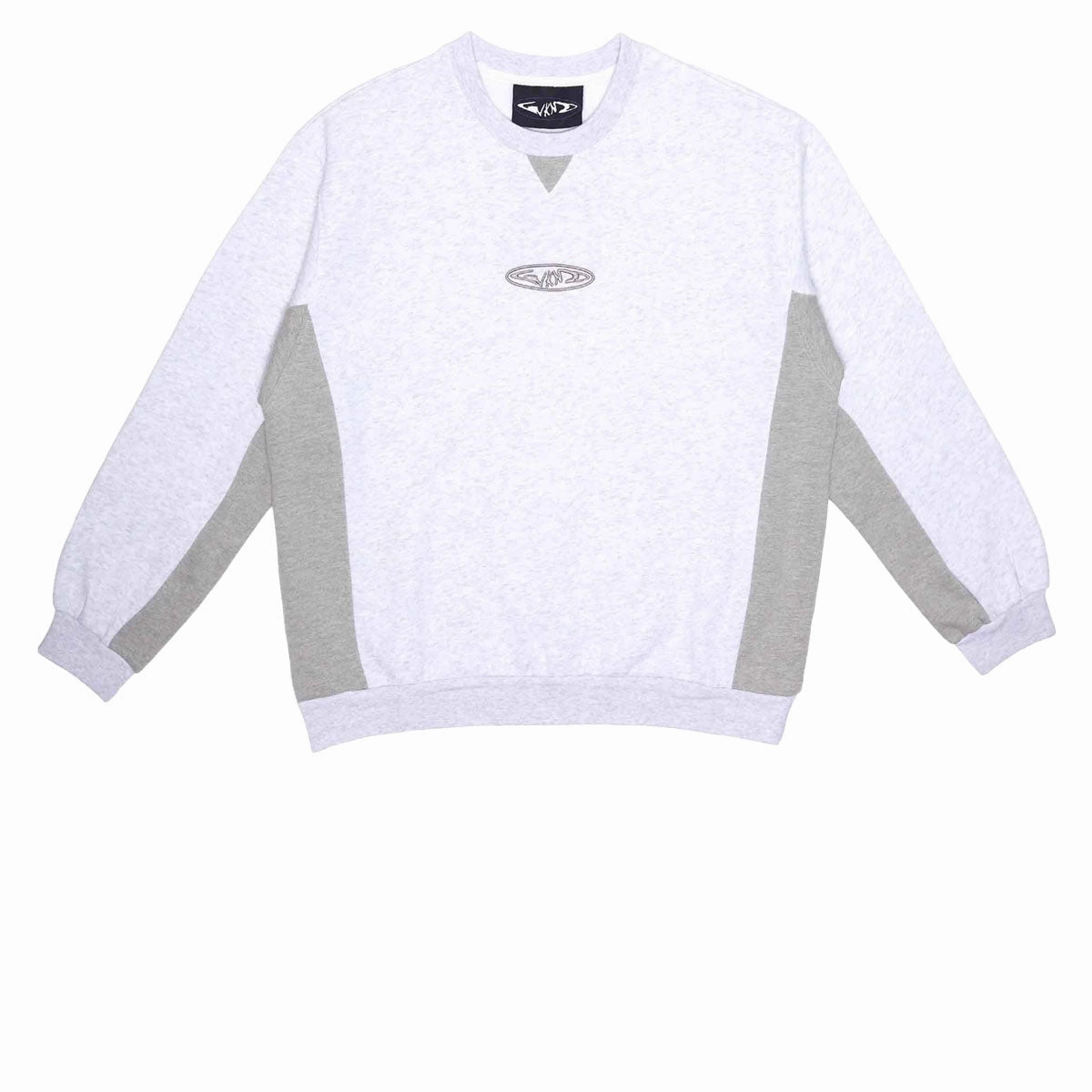 Packaging Materials WKND Two Tone Crew Sweatshirt - Heather Vinyl Records