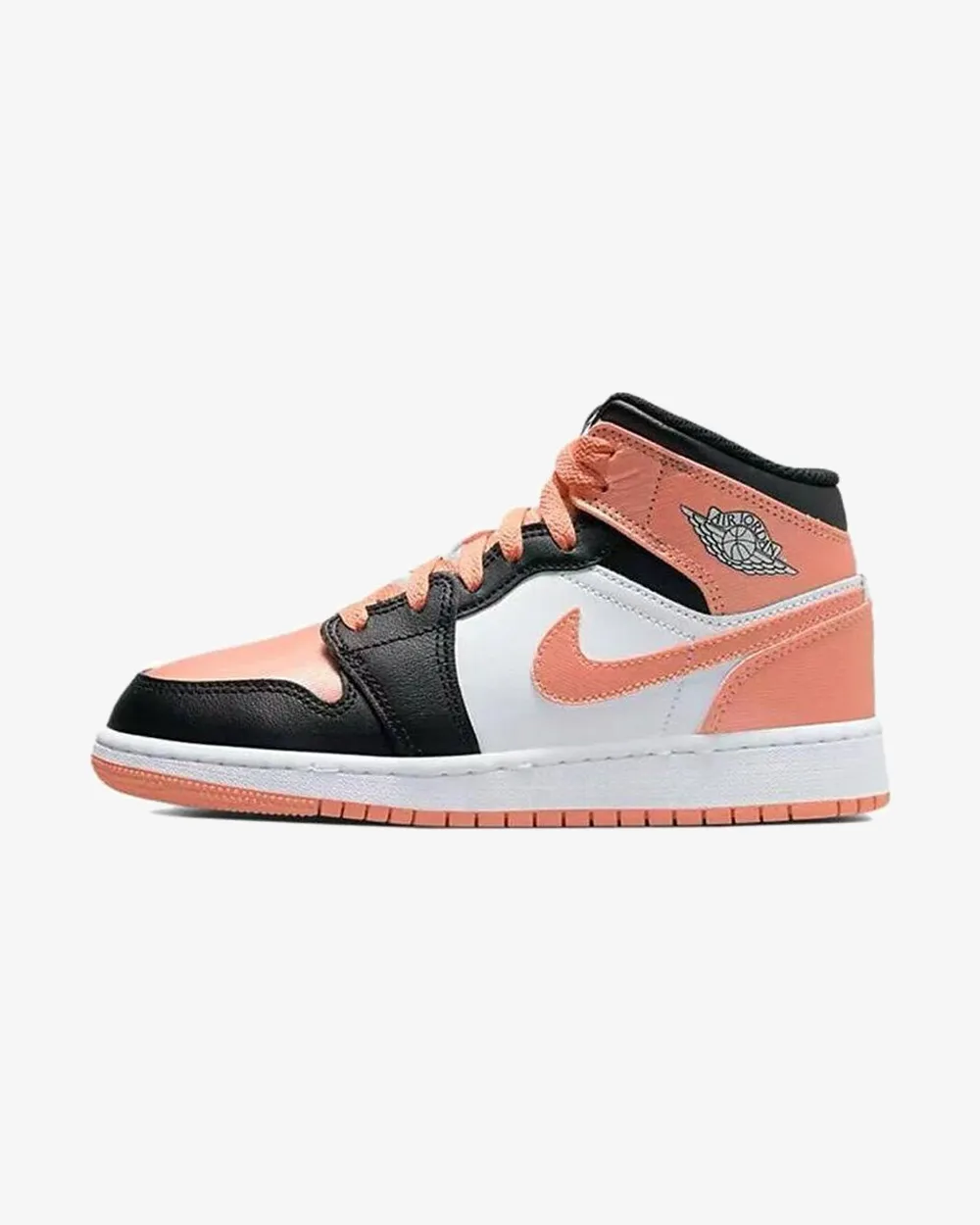 Padded Fit NIKE AIR JORDAN1 MID LIGHT MADDER ROOT GS