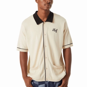 Pants HUF Icarus Knit Top Shirt - Natural Hospitality Supplies