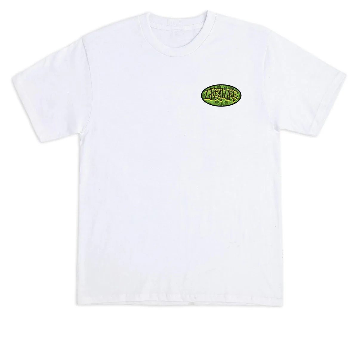 Paper Products Creature Crash and Burn T-Shirt - White Restaurant Equipment