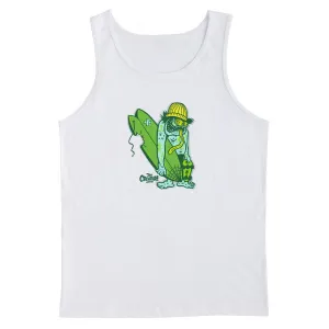 Paper Products Creature Haunted Sea Tank Top - White Sports Cards