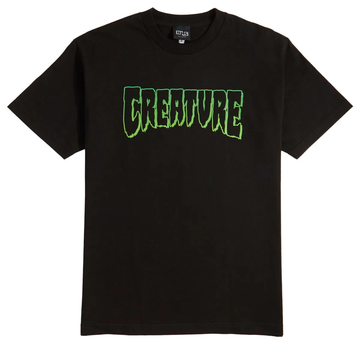Paper Products Creature Logo Outline T-Shirt - Black Business & Industrial