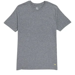 Paper Products Emerica Micro Triangle T-Shirt - Charcoal/Heather Unisex Clothing