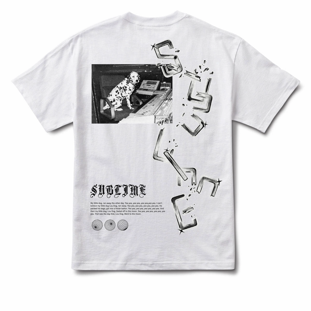 Paper Products Primitive x Sublime Hello T-Shirt - White Trailer Parts