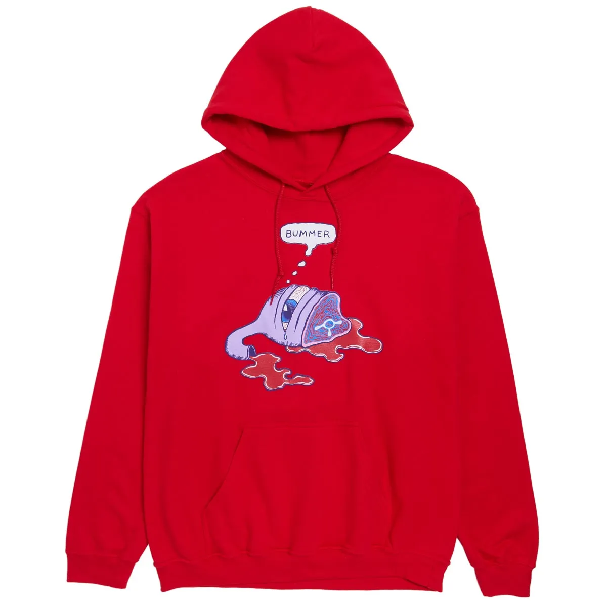 Party Favors Toy Machine Bummer Hoodie - Red Figurines