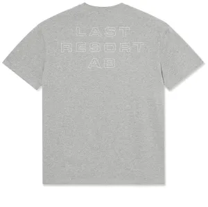 Party Supplies Last Resort AB Eurostyle T-Shirt - Grey Melange/White Deodorant