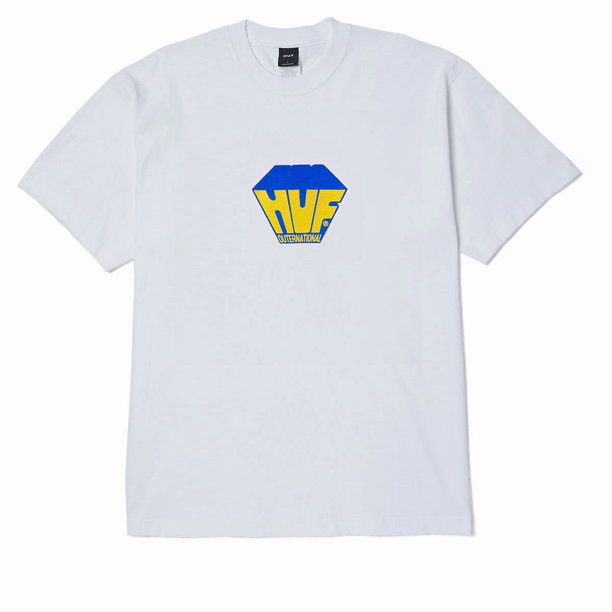 Party Favors HUF Big Block T-Shirt - White Balloons