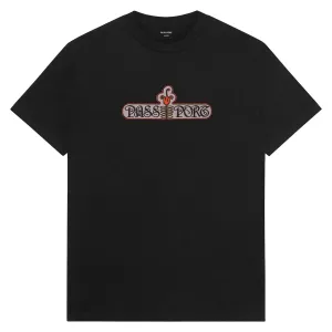 Passport Gardenia T-Shirt - Black Patio Heaters Car Chargers