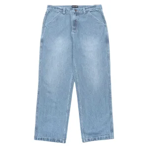 Passport Workers Club Jeans - Faded Wash Light Indigo Celebrity Items Auto Accessories