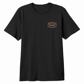 Passport Holders Brixton Coleson Taylored T-Shirt - Black Clothing Essentials