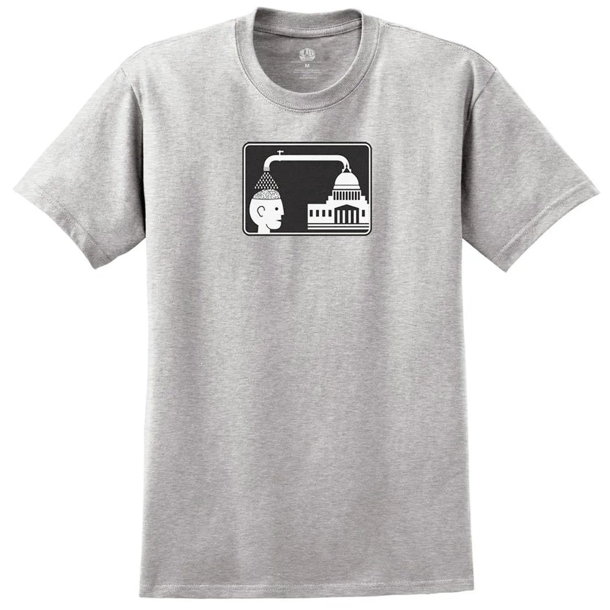 Patio Heaters Alien Workshop Brainwash T-Shirt - Heather Grey Streetwear
