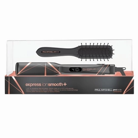 Paul Mitchell 1.25 Metallic Grey Express Ion Smooth  with Free Brush