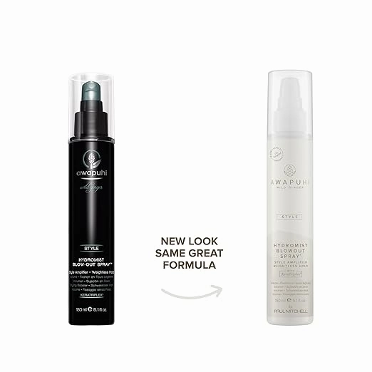 Paul Mitchell Awapuhi Wild Ginger HydroMist Blowout Spray Retired Packaging