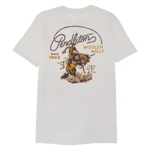 Pendleton Ranch Rodeo T-Shirt - Dust/Brown Motorcycle Gear Stationery