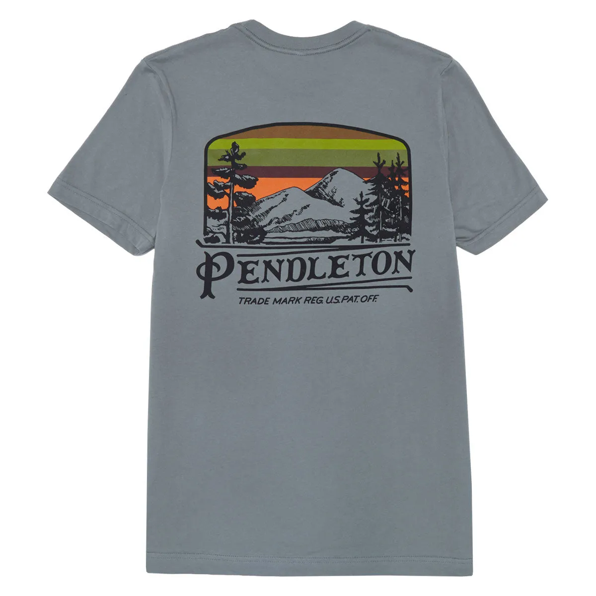 Pendleton Wild Sunset T-Shirt - Blue Storm/Multi Streaming Services Vitamins