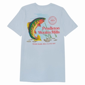 Pendleton Freshwater Fishing T-Shirt - Light Blue/Multi Tape Ebooks