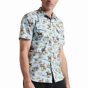 Pendleton Laramie Shirt - Wild Horse Blue Pet Clothes Affordable Fashion