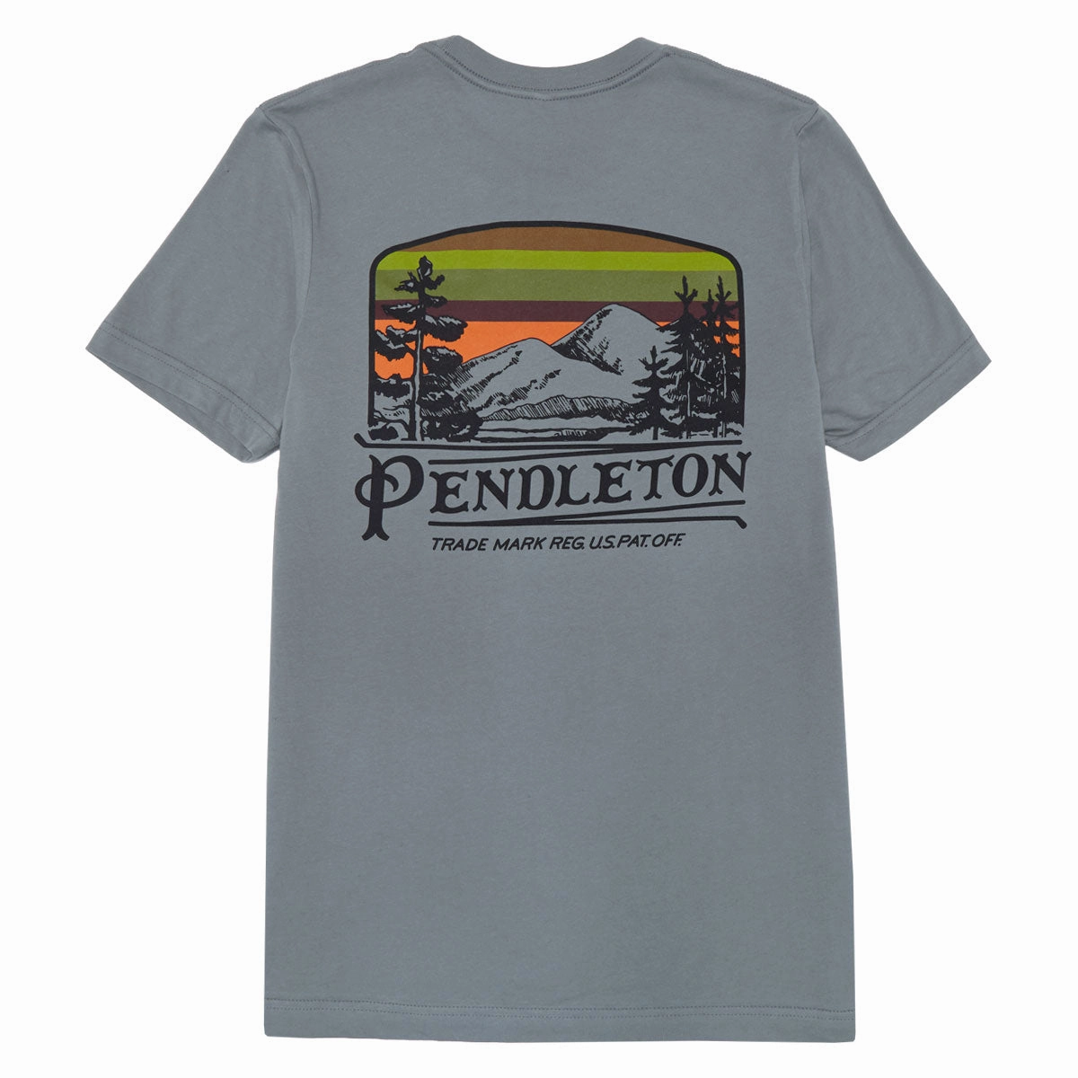 Pendleton Wild Sunset T-Shirt - Blue Storm/Multi Streaming Services Vitamins