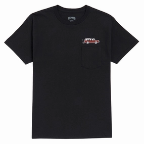 Pepper Wagon Pocket T-Shirt - Black Loungewear Vitamins