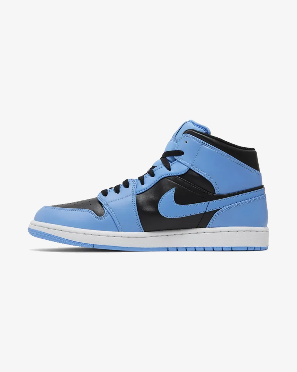 Performance Quality NIKE AIR JORDAN1 MID UNIVERSITY BLUE BLACK