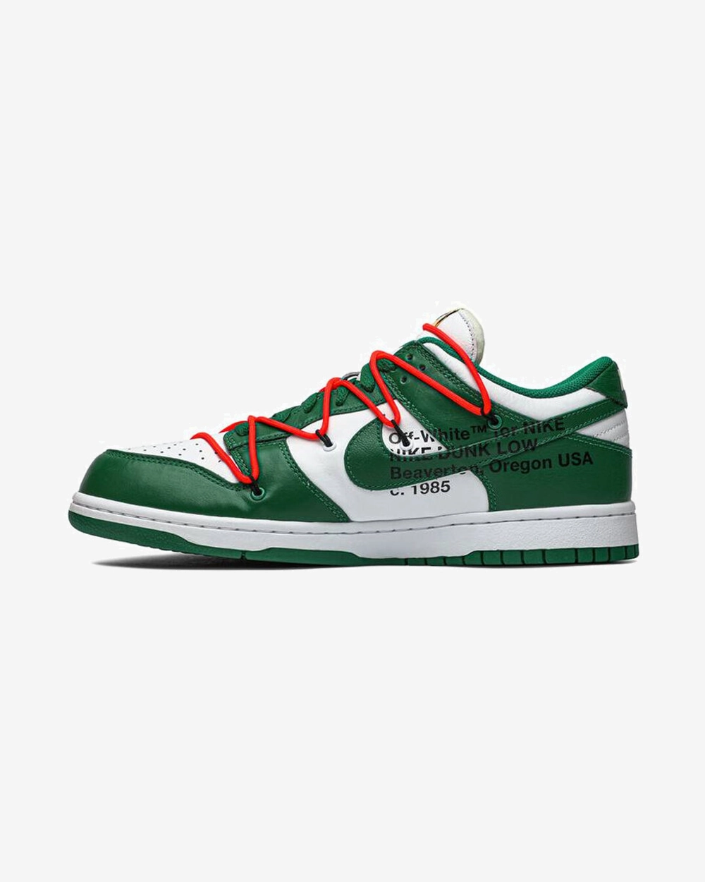 Performance-enhanced NIKE X OFF WHITE DUNK LOW PINE GREEN
