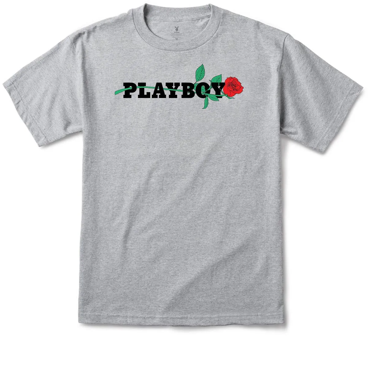 Personal Care Color Bars x Playboy Rose T-Shirt - Heather Grey Outerwear