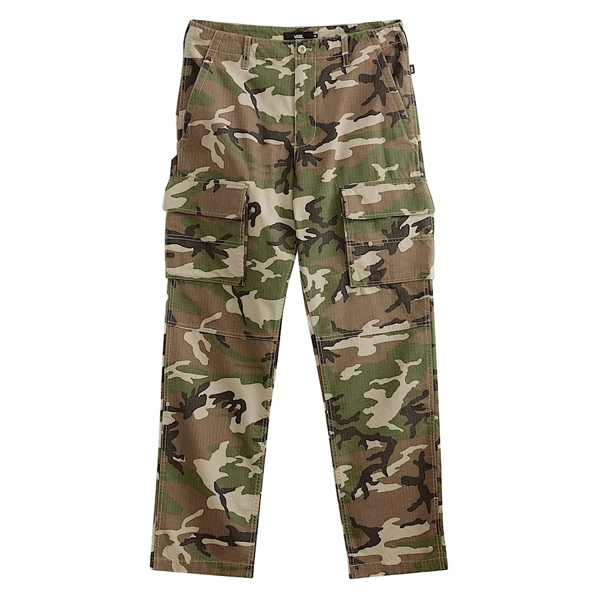 Personal Care Vans Fatigue Cargo Loose Tapered Ripstop Pants - Vintage Camo Boxes