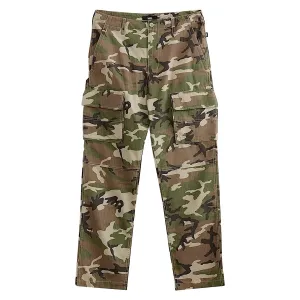 Personal Care Vans Fatigue Cargo Loose Tapered Ripstop Pants - Vintage Camo Boxes