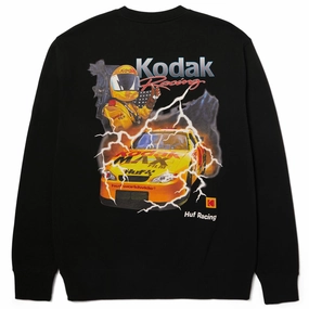 Personal Care Huf x Kodak Ride The Lightning Sweatshirt - Black Costumes