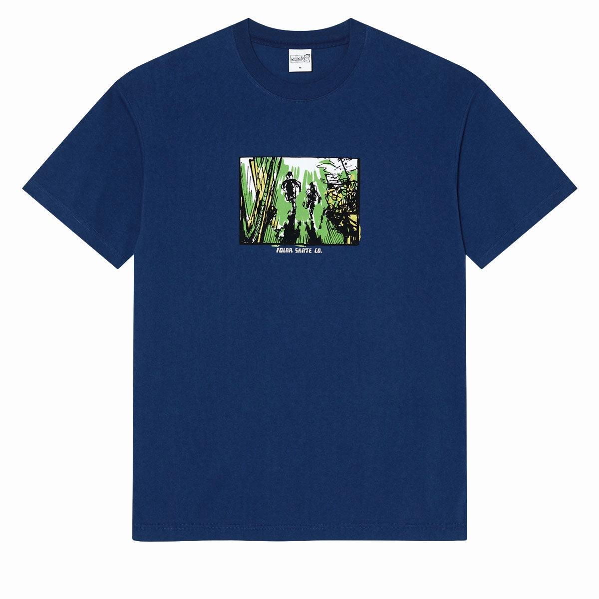 Personal Care Polar Running T-Shirt - Deep Royal Blue Packaging Materials